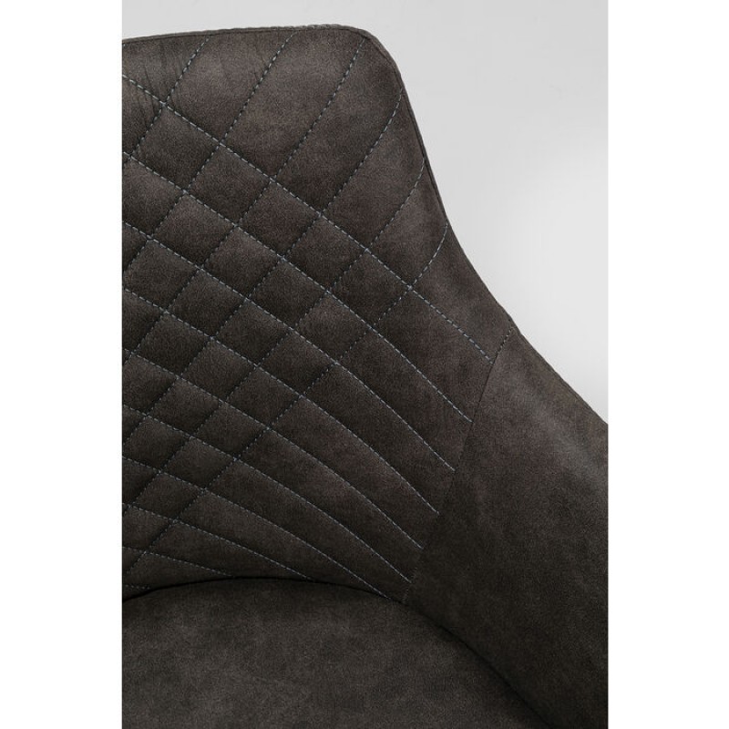 Swivel Chair Coco Anthracite